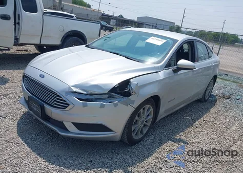 2017 Ford Fusion Hybrid Se из США, поврежденный, VIN 3FA6P0LU8HR380632